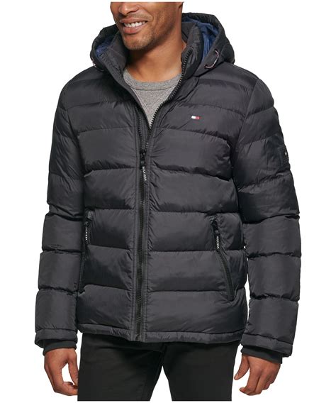 tommy hilfiger anorak sale|tommy hilfiger puffer jacket.